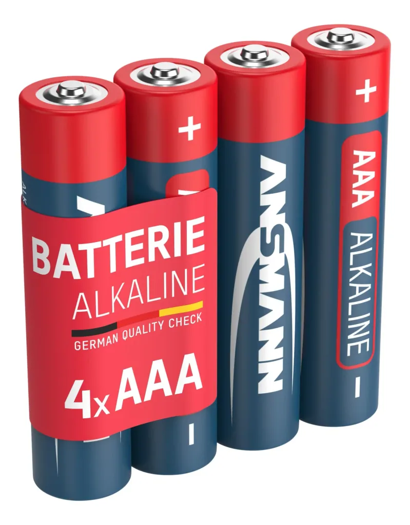 Alkaline Micro (AAA) Batterie - 4 Stück
