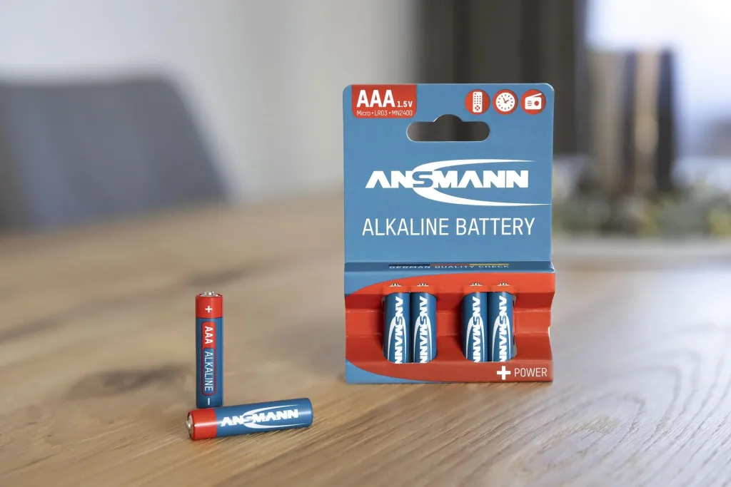 Alkaline Micro (AAA) Batterie - 4 Stück