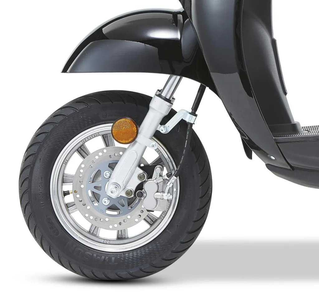 3-Rad E-Mobil Modena 25 km/h - rot - Neue Roller-Optik mit dem Komfort eines Elektromobils