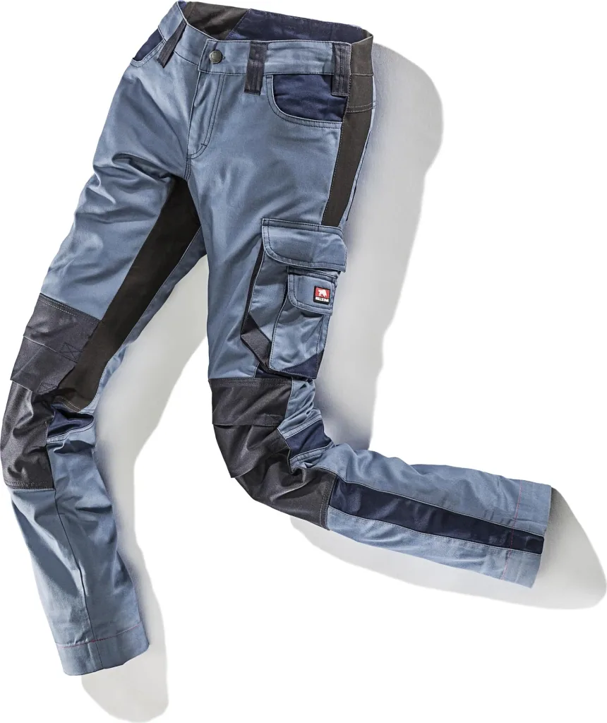 Damenhose WORXTAR, taubenblau-marine, Gr. 46