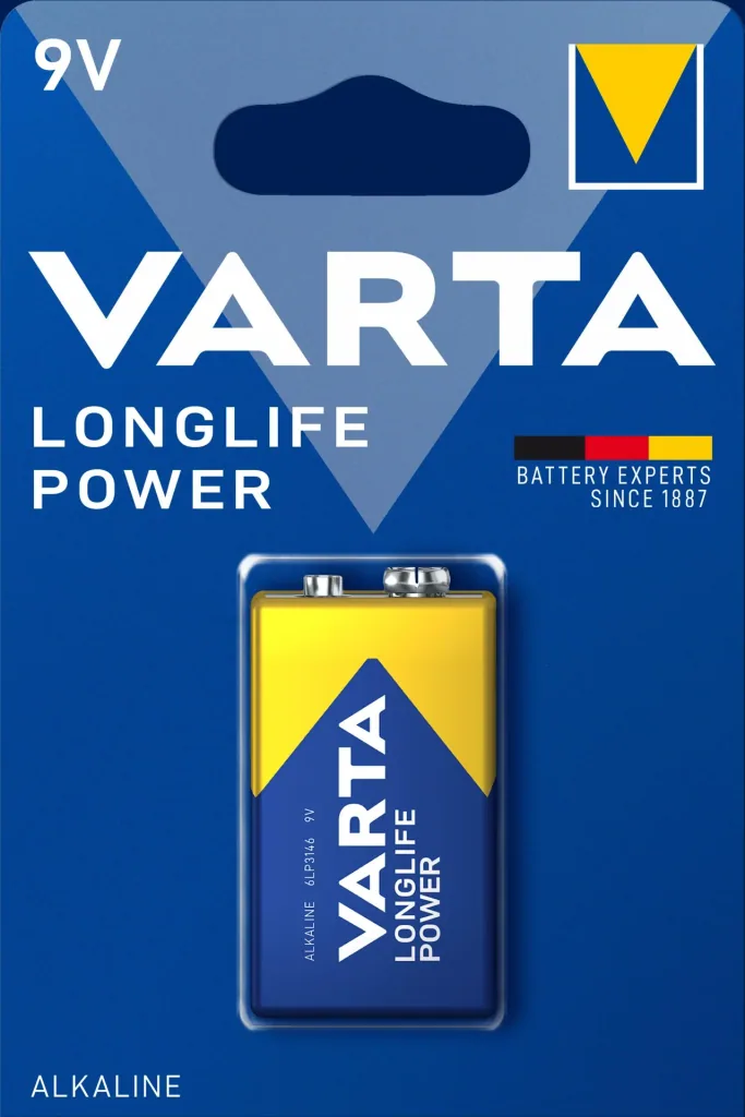 ALKALINE E-BLOCK 9V-500mAh 4922.121.411 (1 Stk./Bl.)