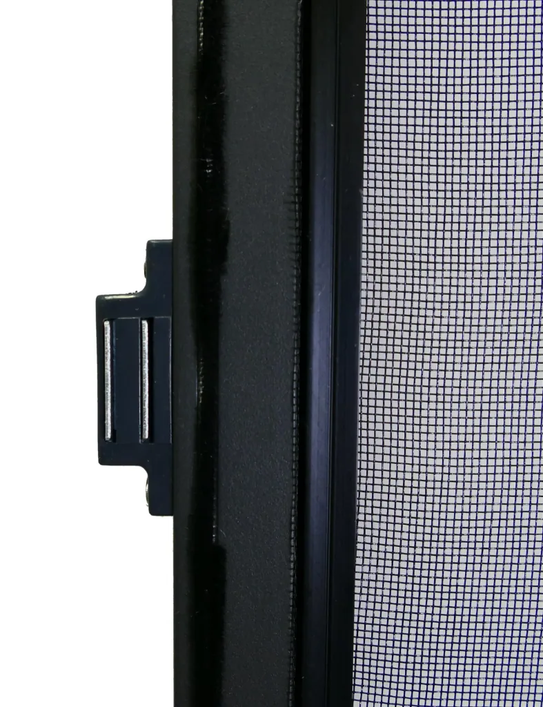 Teleskopierbarer Insektenschutz für Türen, 100 x 215cm, Anthrazit