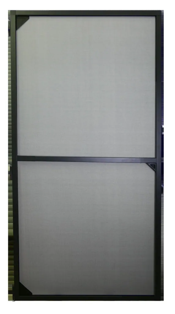 Teleskopierbarer Insektenschutz für Türen, 100 x 215cm, Anthrazit