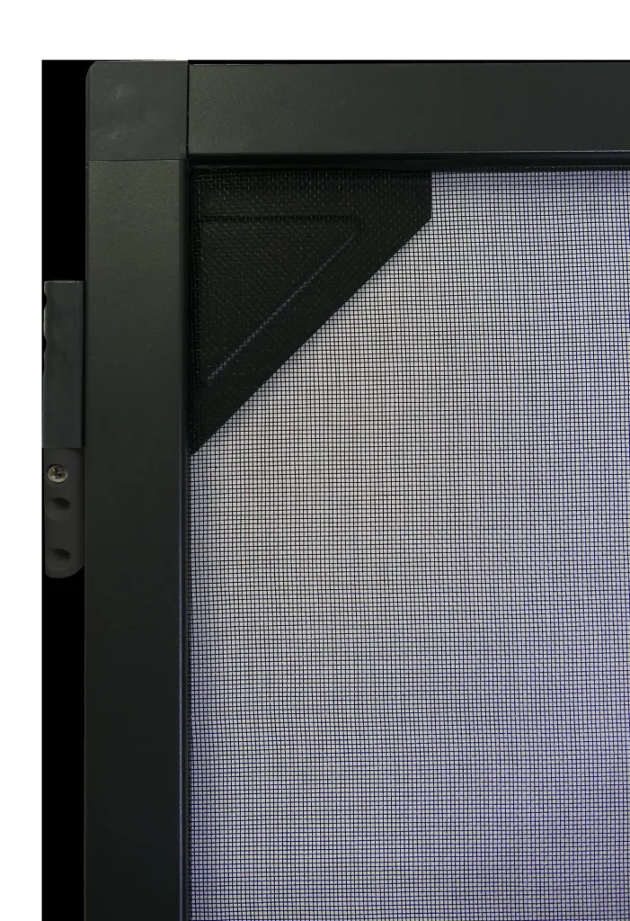 Teleskopierbarer Insektenschutz für Türen, 100 x 215cm, Anthrazit