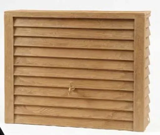 Regentonne / Regenspeicher "Woody Wandtank" - 350 L, lightwood
