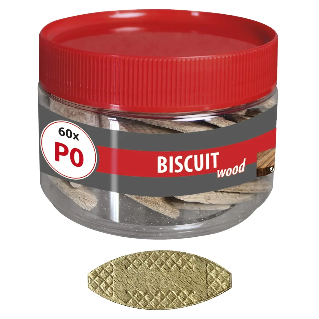 Holz Flachdübel Biscuit Wood P0, 60 Stück