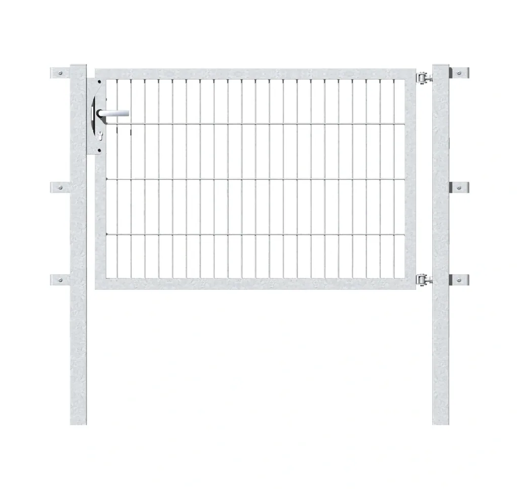 Einzeltor Flexo , feuerverzinkt, Breite 125 cm, Höhe 120 cm