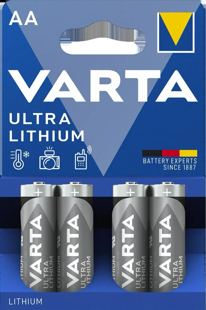 Ultra Lithium Mignon (AA) Batterie - 4 Stück