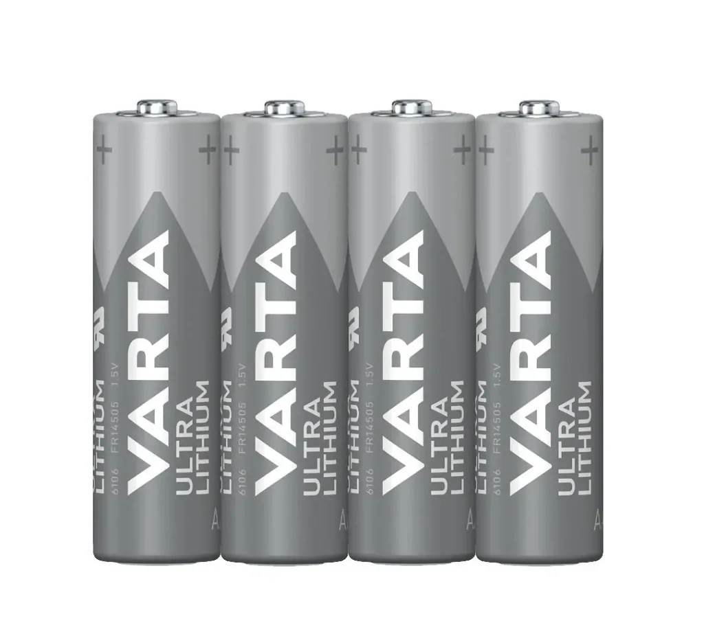 Ultra Lithium Mignon (AA) Batterie - 4 Stück