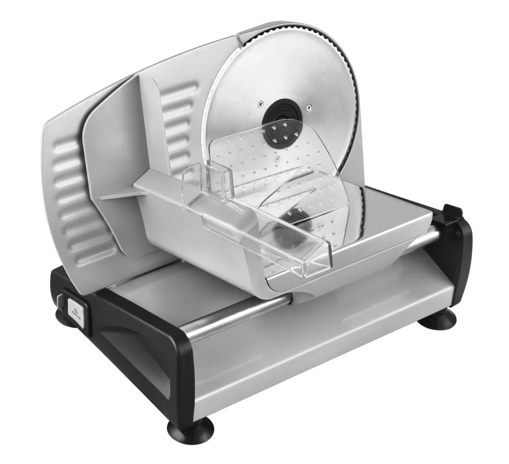Allesschneider „TKG AS 1003 SR2M“ mit 2 Messern, silber, 150 W