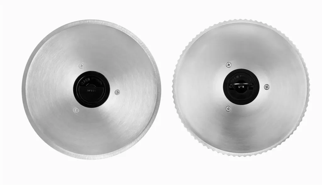 Allesschneider „TKG AS 1003 SR2M“ mit 2 Messern, silber, 150 W