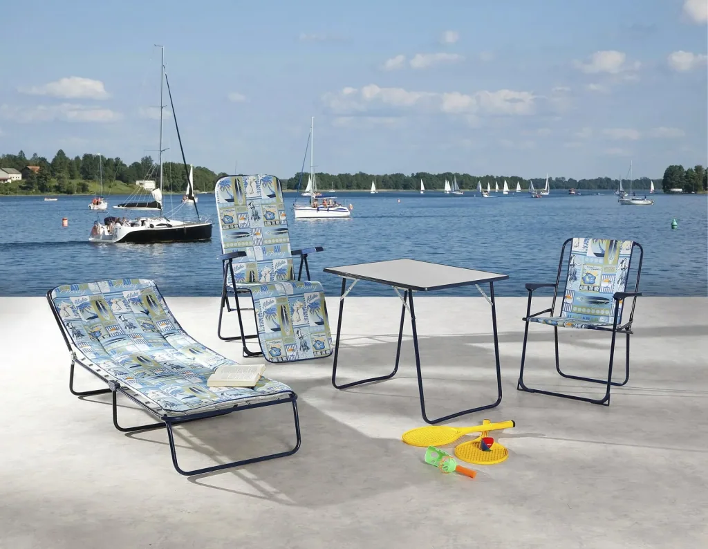 Camping-Tisch - blau