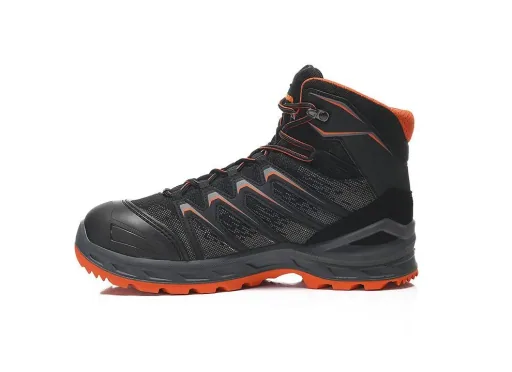 Sicherheitsschnürstiefel LARROX Work GTX black Mid S3 CI Gr. 47