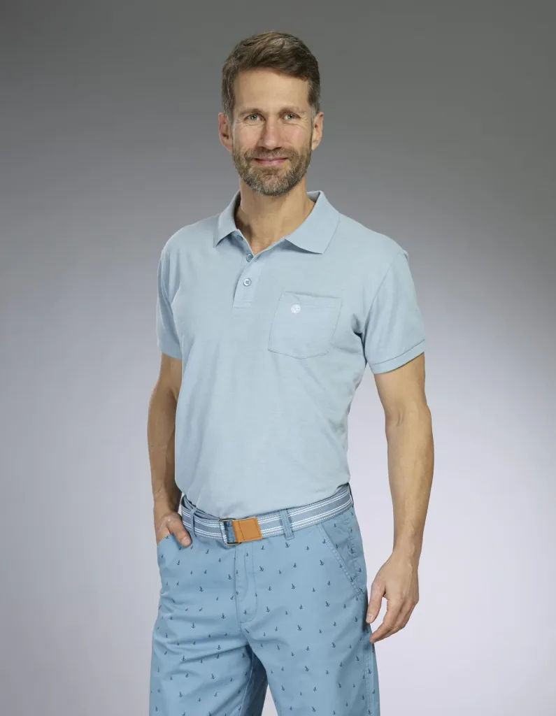 Poloshirt, Farbe hellblau, Gr.M