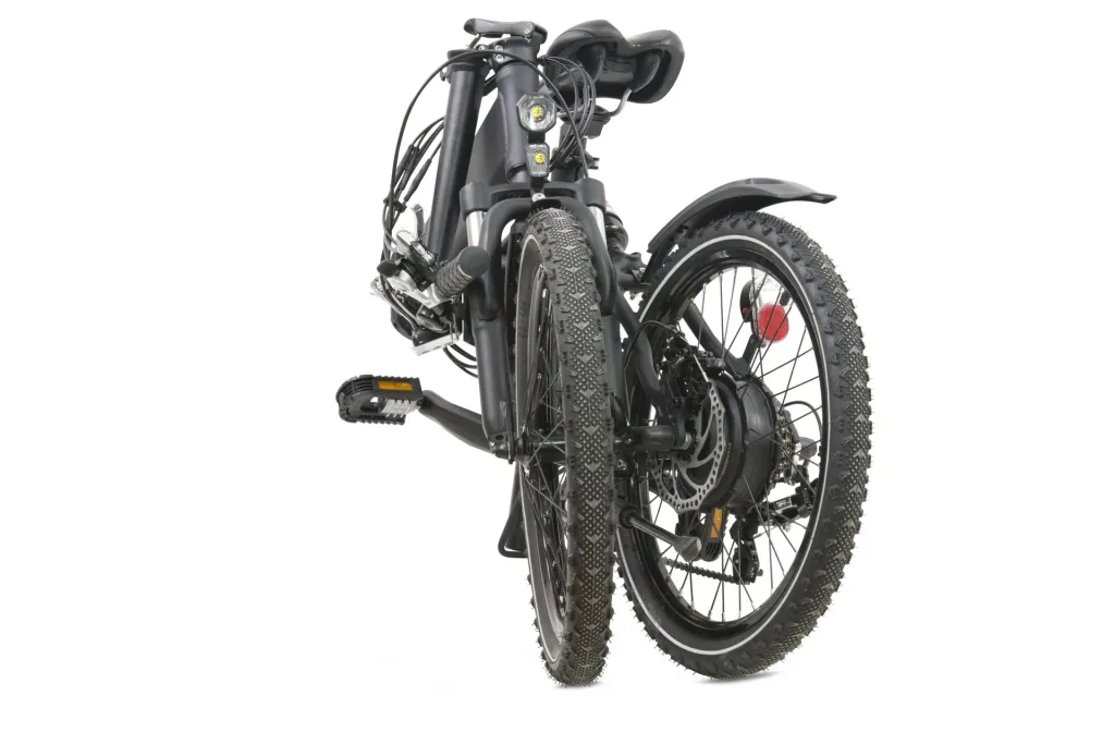 Alu E-Bike Faltrad 20 Zoll, Rahmenhöhe 37 cm, 7-Gang Kettenschaltung, weiß „City III“