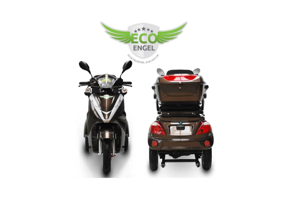 Elektromobil 503 Braun 2 Sitzer, 25 km/h mit 20 Ah Lithium Akku