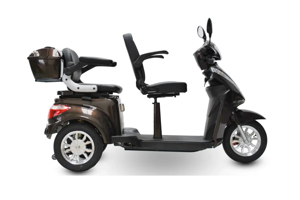 Elektromobil 503 Braun 2 Sitzer, 25 km/h mit 20 Ah Lithium Akku