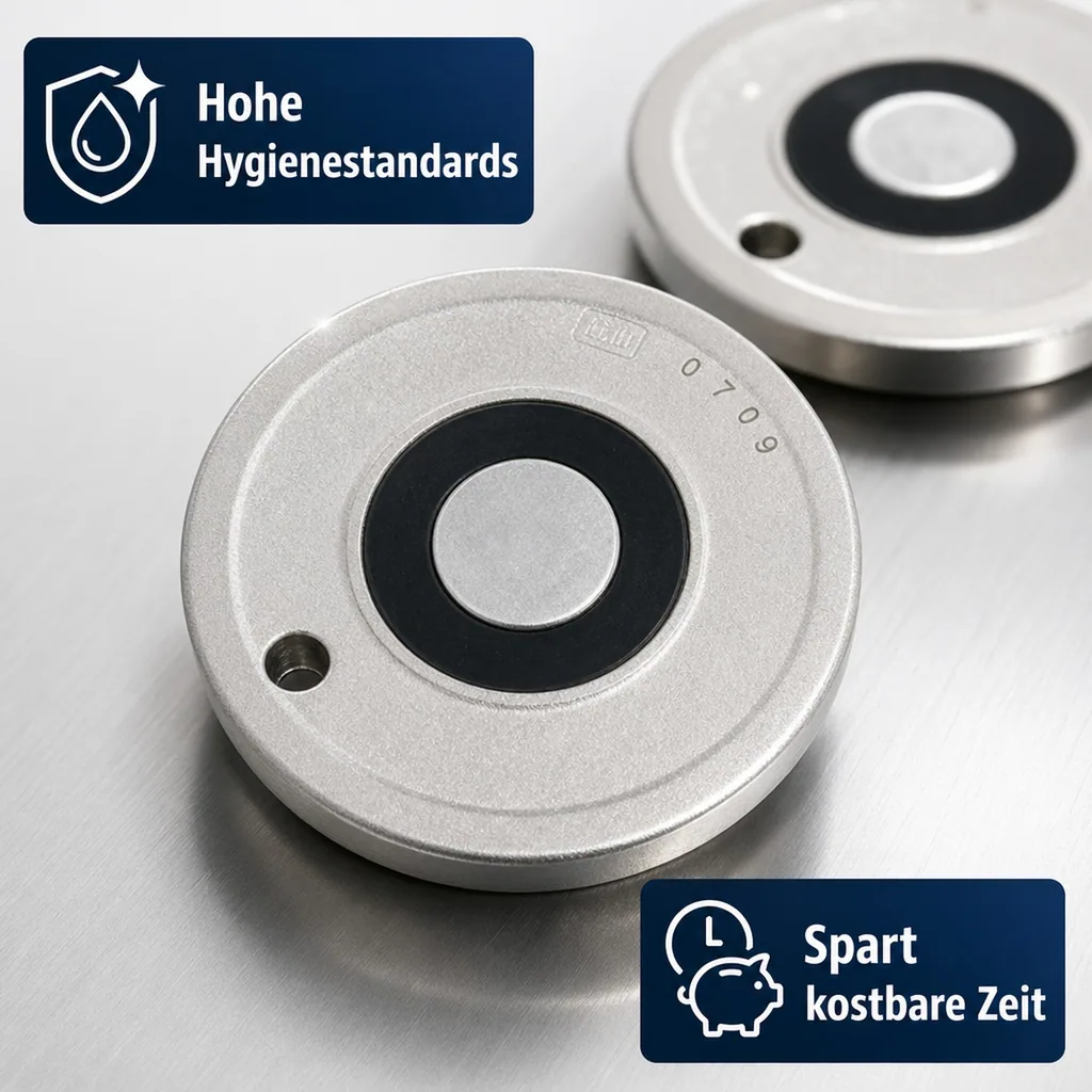 Bier-Fitting für Reinigungsbehälter aus Edelstahl, Art: Kombi - Fitting