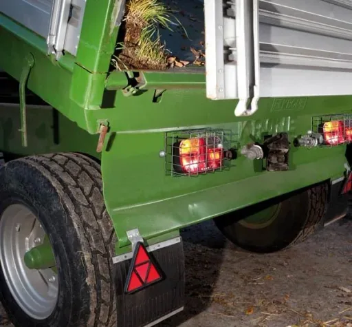 Schutzgitter für Rückleuchten, rechteckig, 210 x 80 x 55 mm