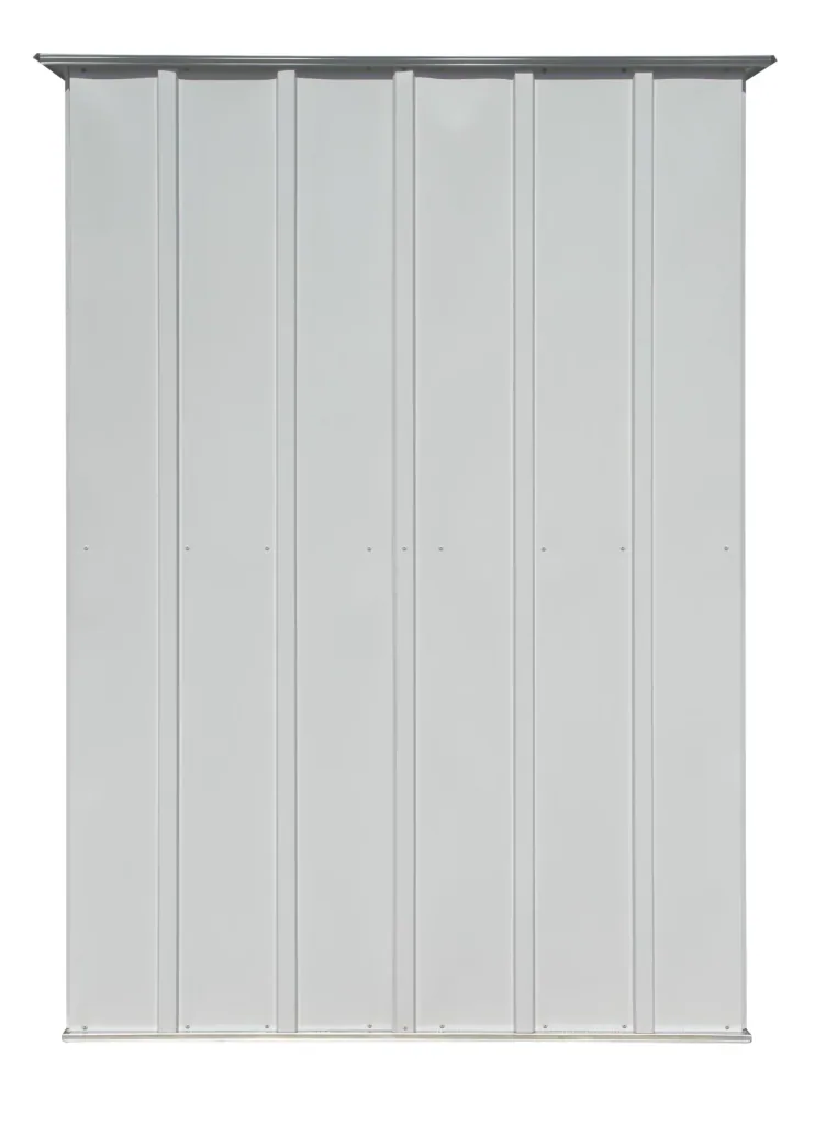 Geräteschrank 4x3 lichtgrau/anthrazit 1,39 x 1 x 1,89 m 