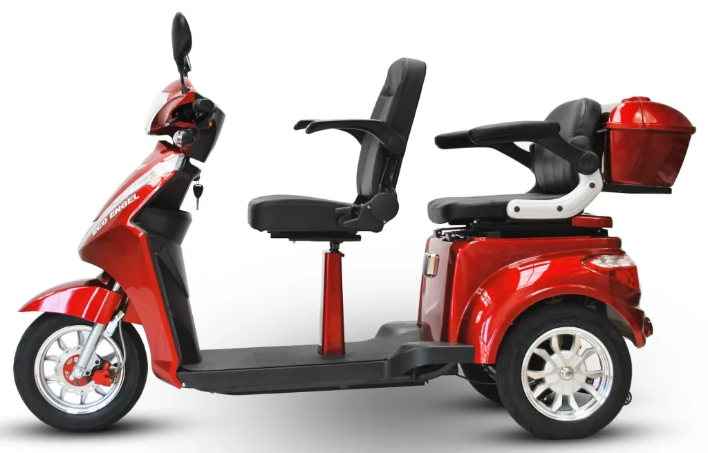 Elektromobil 503 Rot, 2 Sitzer, 25 km/h