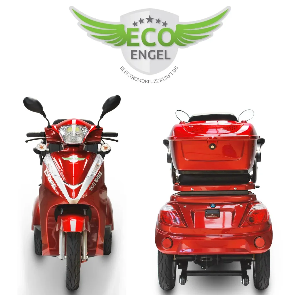 Elektromobil 503 Rot, 2 Sitzer, 25 km/h