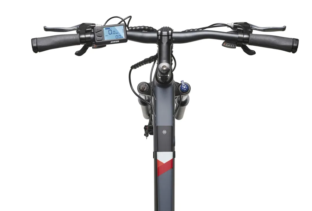 Unisex Alu MTB E-Bike, 27,5 Zoll, 24-Gang Kettenschaltung, grau, Aufsteiger M935 Fully