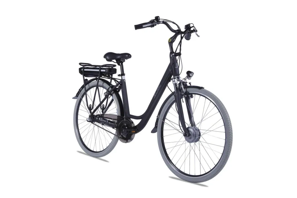 Unisex City E-Bike 28 Zoll, Rahmengröße 50 cm, 7-Gang Nabenschaltung, Metropolitan Joy 2.0, Schwarz, 8Ah