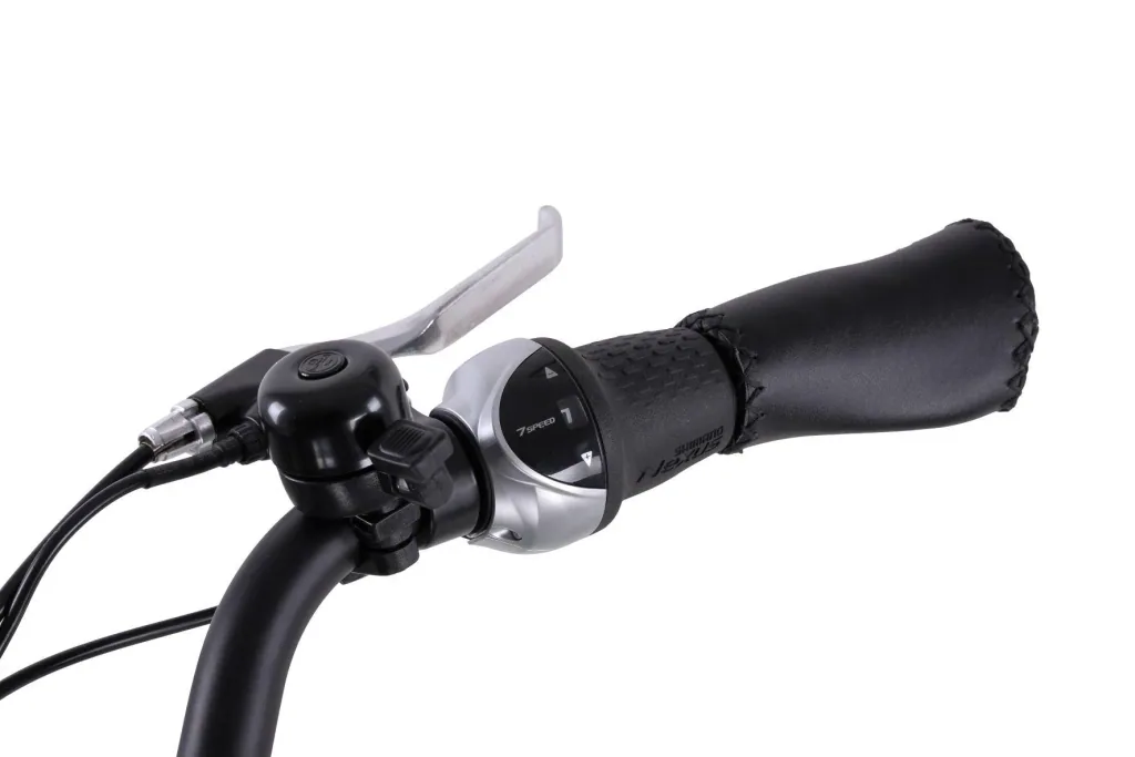 Unisex City E-Bike 28 Zoll, Rahmengröße 50 cm, 7-Gang Nabenschaltung, Metropolitan Joy 2.0, Schwarz, 8Ah