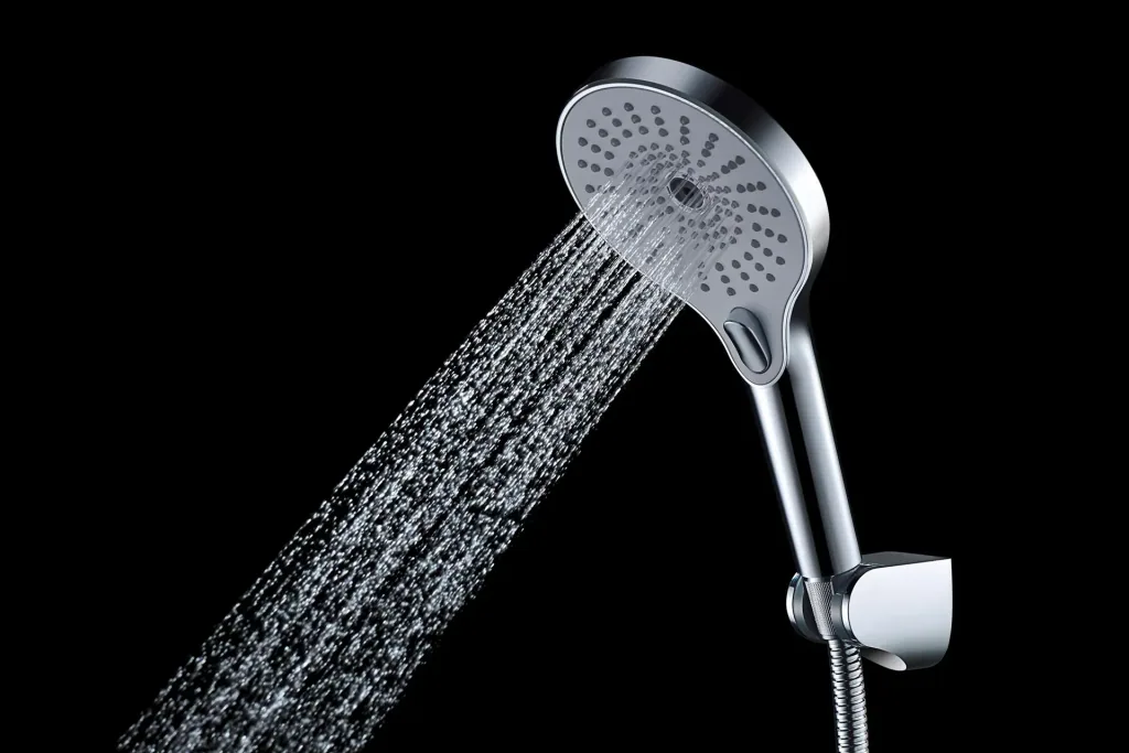 Duschkopf Ultimate Shower Chrom/Weiß, Ø 13 cm
