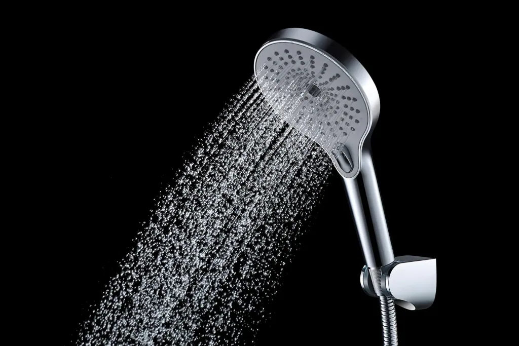Duschkopf Ultimate Shower Chrom/Weiß, Ø 13 cm