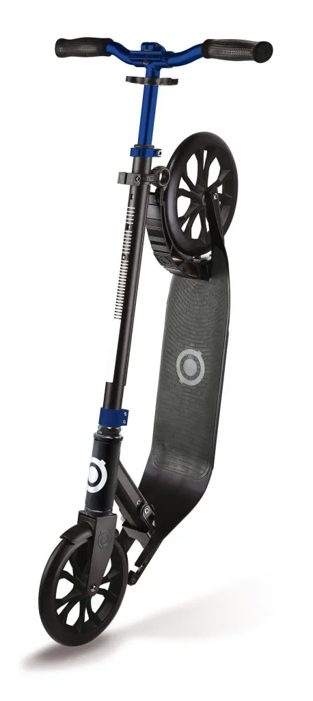 ONE NL 205-180 DUO Tretroller, 205/180 mm, ABEC 7, höhenverstellbar, Klappmechanismus, dunkelblau