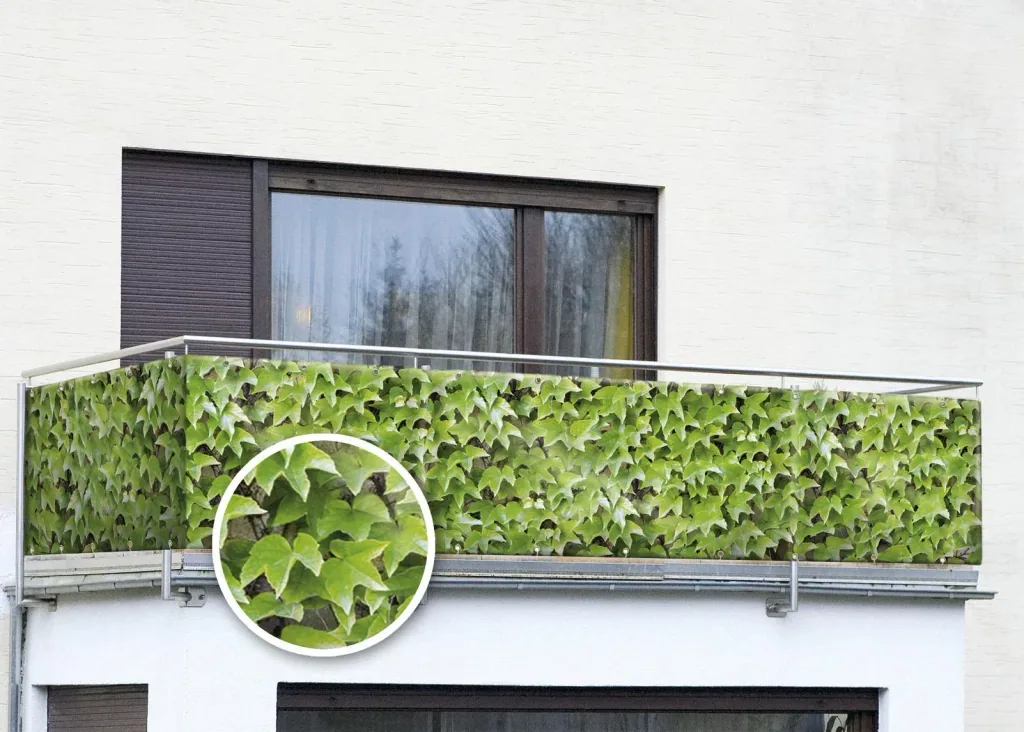 Balkon Sichtschutz "Wilder Wein"