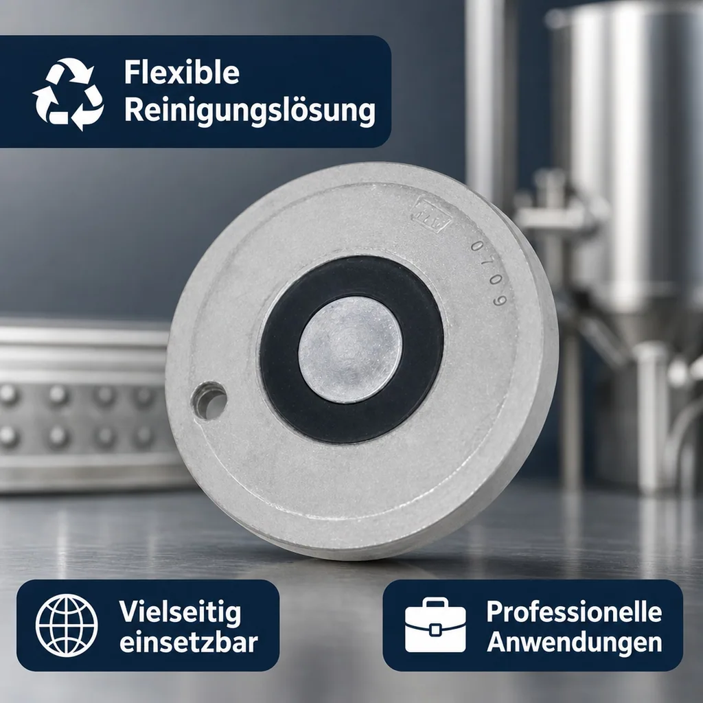 Bier-Fitting für Reinigungsbehälter aus Edelstahl, Art: Korb - Fitting