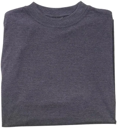 Big Size T-Shirt, anthrazit Gr.L