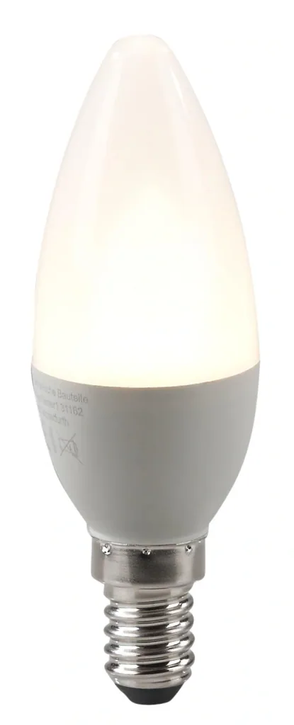 LED Lampe 5W, E14, 470lm, warmweiß - 10 Stück