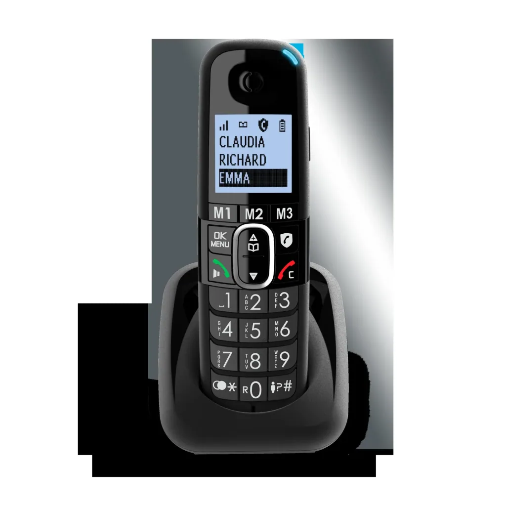 Zusatzhörer für Schnurlos Großtastentelefon BigTel 15xx