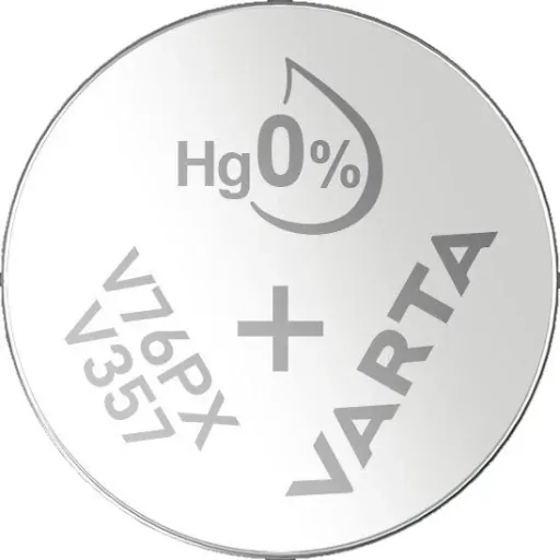 Silberoxid Knopfzelle V357 / SR44, 1,55 Volt - 1 Stück