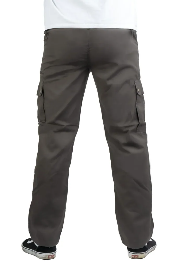 Outdoorhose mit wasserabweisender Beschichtung, oliv, Gr.48