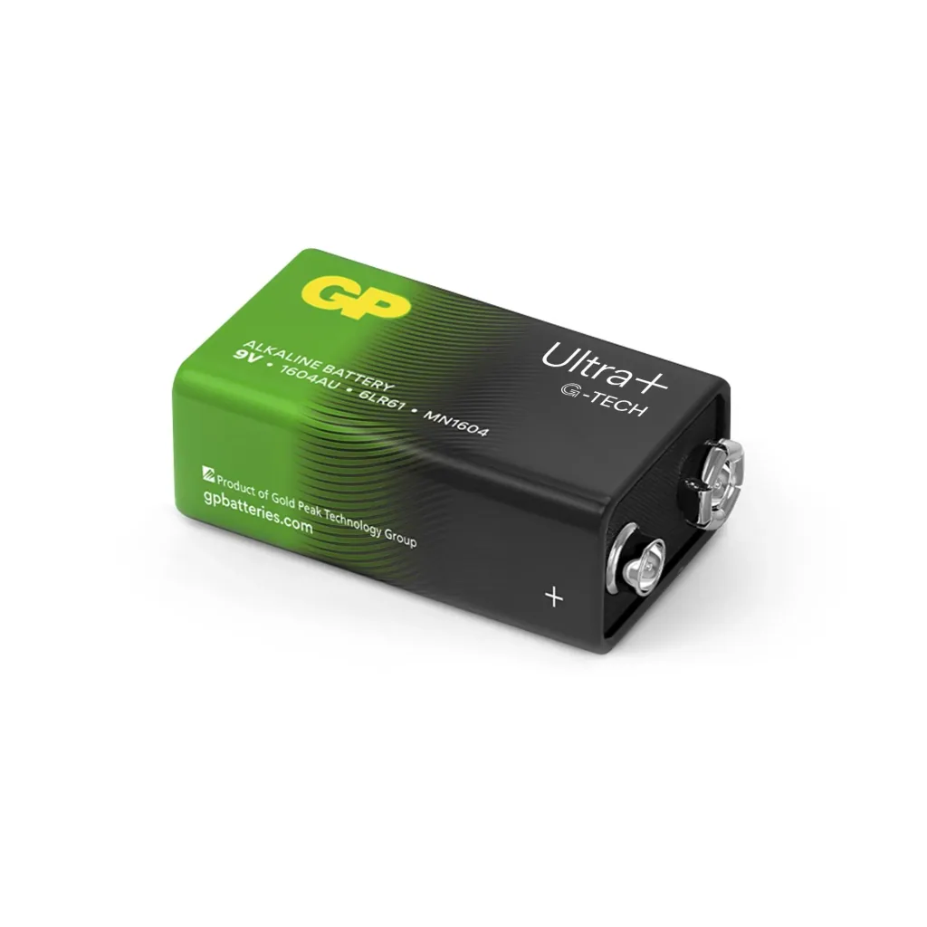 ULTRA PLUS 9V Block Alkaline Batterie - 1 Stück