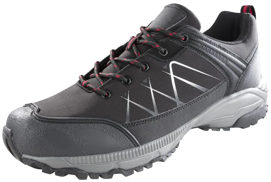 Softshell Schuh, Farbe schwarz/rot, Gr.41
