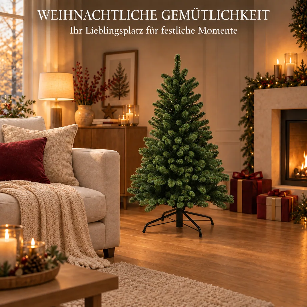 Weihnachtsbaum, 180 cm, Aufbauhöhe 85 - 180 cm, inkl. Standfuß