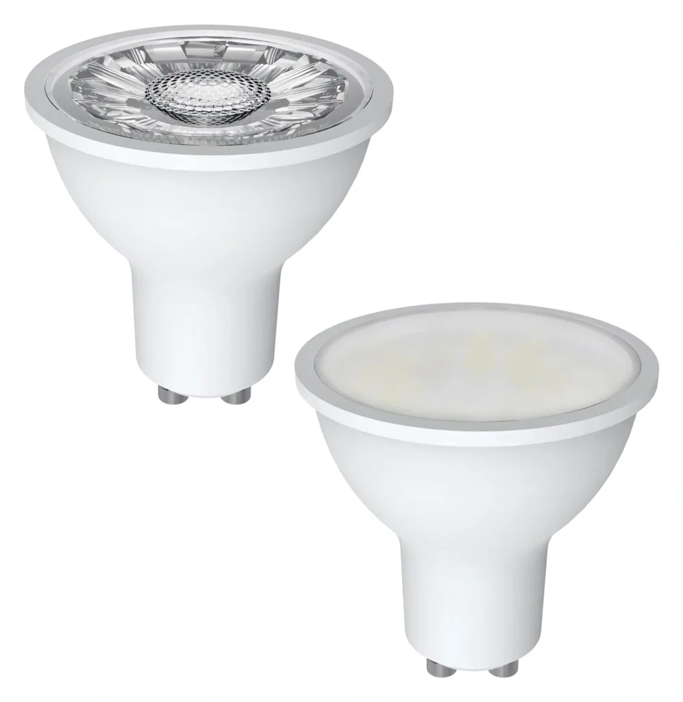 LED Reflektorlampe mit 3,2 Watt, GU10, 120°, warmweiß