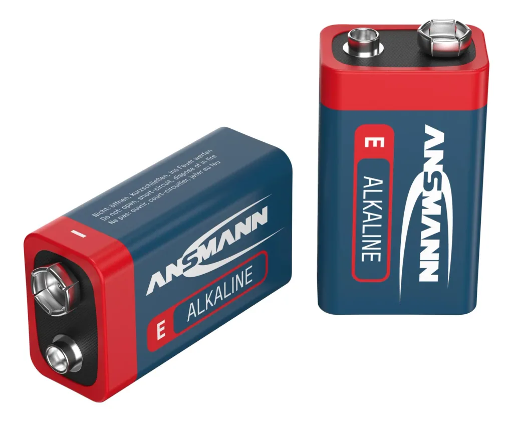 Alkaline 9V Block Batterie - 1 Stück