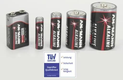 Alkaline 9V Block Batterie - 1 Stück