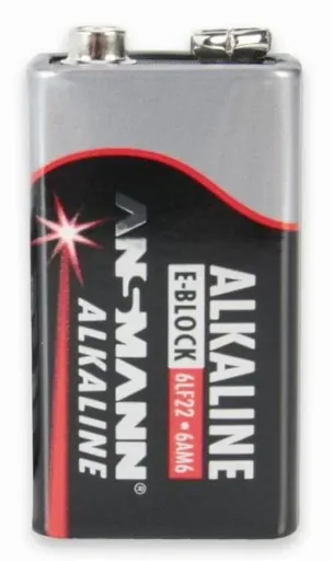 Alkaline 9V Block Batterie - 1 Stück