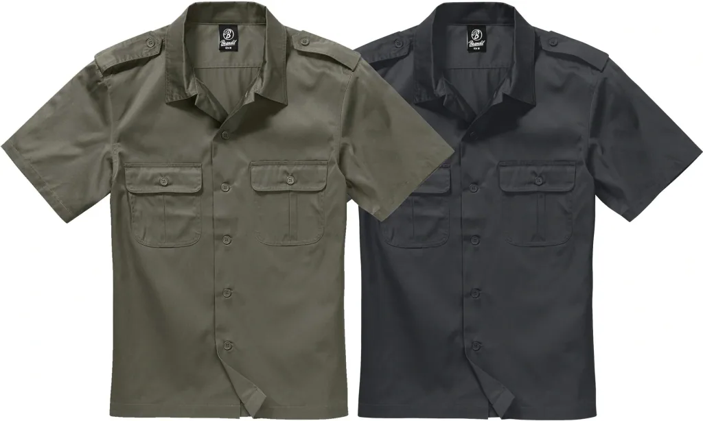 US Hemd, Halbarm, Farbe oliv, Gr.6XL