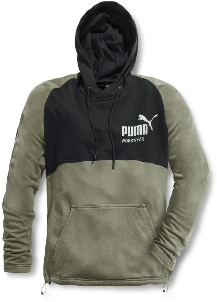 Hoodie CHAMP, oliv/carbon, XXL