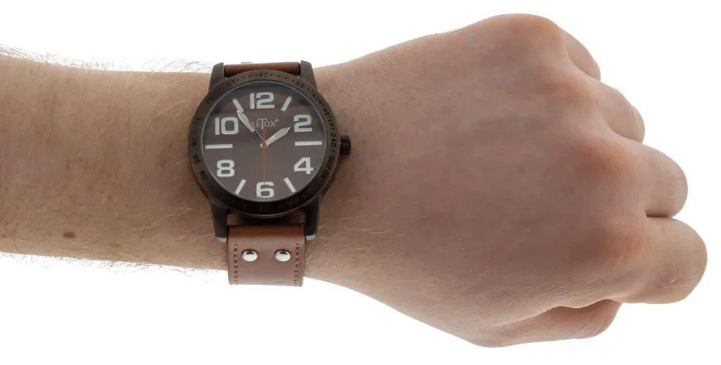 Herren Armbanduhr Elegance - Braun