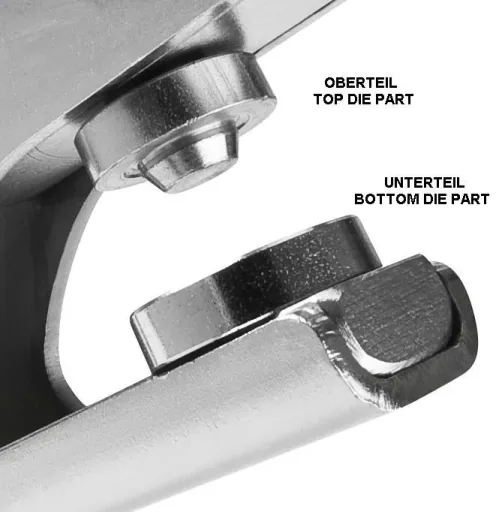 Werkzeugeinsätze 10,0 mm zu Ösenzange Nr. 717439